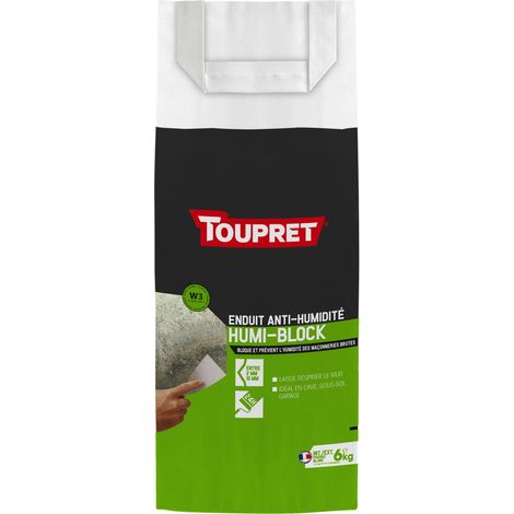 Revestimiento Tratamiento Humedad Block Polvo 6 Kg - Toupret