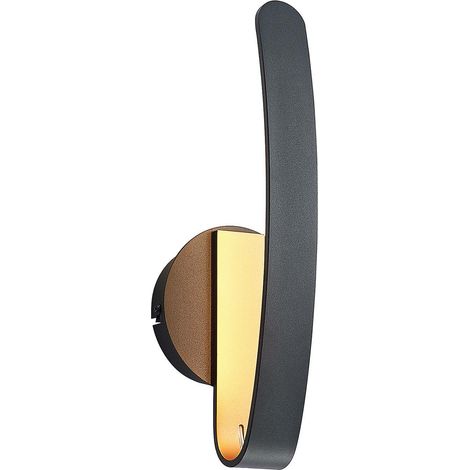 [NEUWERTIG] B-Ware Arcchio Dzemail Led Wandleuchte Wandleuchte Lampe Leuchte Indirekt 8 W Schwarz