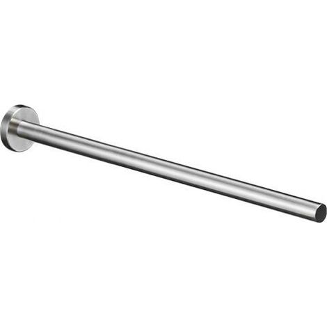 40cm Brushed Stainless Steel Wall Mounted Towel Rack, 304 Stainless Steel Single Bathroom Towel Holder (1/5)