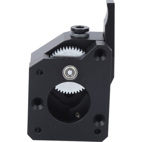 Extrudeuse en alliage double engrenage pour imprimante 3D, kit d'installation complet, pièces de rechange, 1 jeu, mécanisme d'alimentation robuste (1/5)