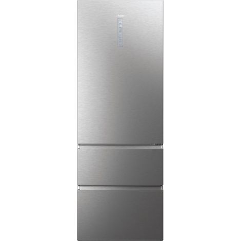 Haier – Réfrigérateur multiportes 486L D No Frost – Congélateur en bas – Total No Frost Air Surround – 29 dB – Wi-Fi et application hOn (1/9)