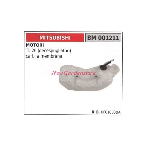 Serbatoio carburante MITSUBISHI motore decespugliatore TL 26 001211