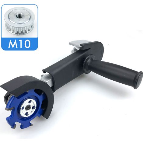 Meuleuse d'angle transformée en machine à graver (M10) Convertisseur de meuleuse d'angle pour machine de gravure CNC M10 M14, pour outils de perçage, rainurage, sculpture et travail du bois. (1/5)