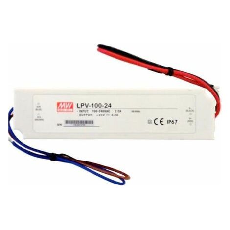 Fuente de alimentación para Led 24V de MeanWell 100W