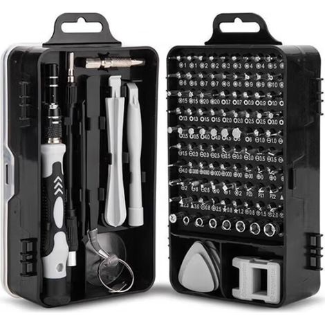 Feinmechaniker Schraubendreher Set, Mini Feinwerkzeug Werkzeug Set Reparatur Kit für iPhone iPad PC Laptop Xbox Tablet Computer MacBook PS4 PS5 Xbox Kamera Brille Uhren (1/5)