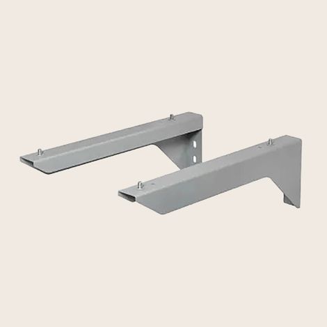 Exagonshop Staffe reggimensola 44x13 in acciaio