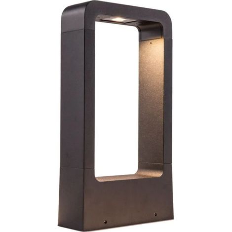 Borne lumineuse d'extérieur moderne et simple à LED W éclairage étanche pour jardin porte d'entrée terrasse cm 7 IP65 30 (1/5)