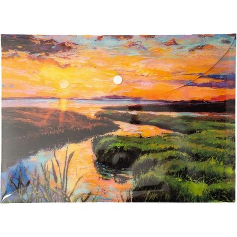 Carpeta de sobres PP A4 River