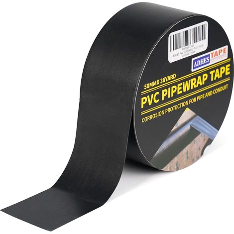 Black PVC Corrosion Adhesive Tape, Waterproof Adhesive Tape (1/5)