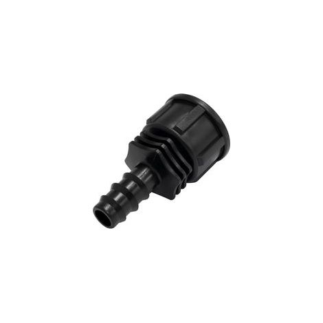 C73795 - Lot de 5 Raccords femelles cannelés Ø16 mm x 3/4'' à écrou pour tuyau goutte à goutte de Ø16 mm - connecteur pour système d'irrigation arrosage