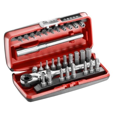 Juego de 31 piezas 1/4 bits + carraca FACOM - R.180J31PB