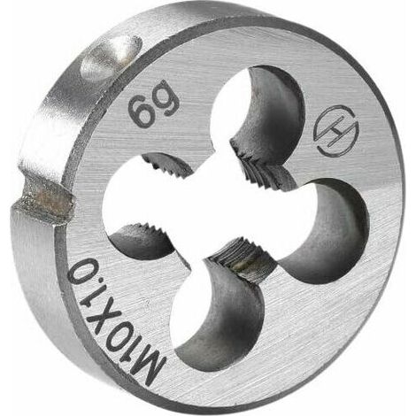 M10 x 1,0 Matrices de rosca a la derecha Máquina métrica HSS Acero de alta velocidad - (1/4)