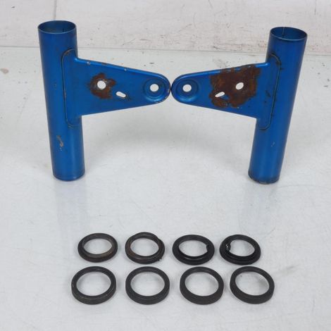 [PRODUIT D'OCCASION] Paire patte de feu origine bleu pour moto Suzuki 80 RG 1980 09T (1/4)