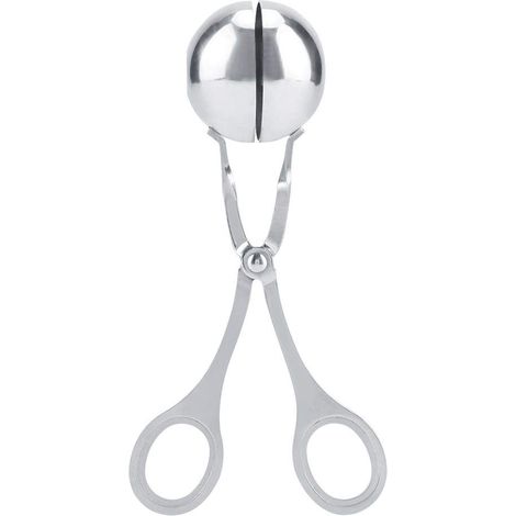 Sugoyi Tondeuse à Boules, Outil de Cuisine Clip Maker en Acier Inoxydable pour boulettes de Riz Non collantes Meatballs(S). (1/5)