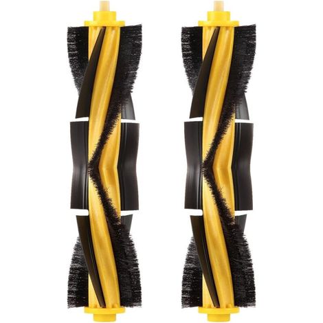 (2 pièces) Brosses à Rouleaux Brosse Principale Pièces de Rechange pour Robot aspirateur Ecovacs DEEBOT OZMO 920 950 T8 AIVI Max T9 T5 N5 N7 N8+ N8 Pro DX55 DX93 DJ65 (1/4)