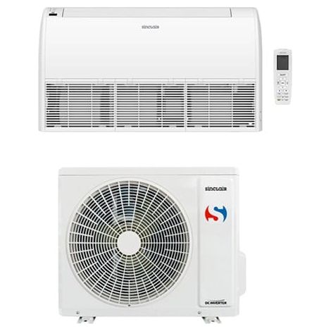 Climatizzatore Condizionatore Sinclair Pavimento/Soffitto 24000 BTU ASF-24BI2 INVERTER R32 classe A++/A+ (1/3)