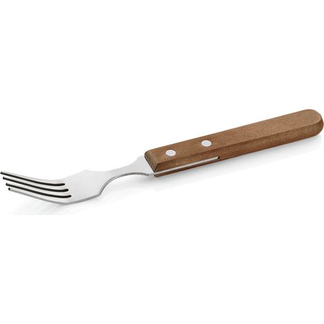 Fourchette à steak 20 cm poignée bois de pin - Was Germany