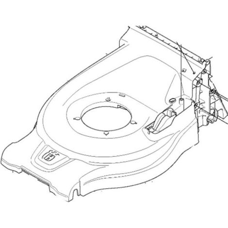 CUERPO 53CM 501704801 ORIGINAL HUSQVARNA