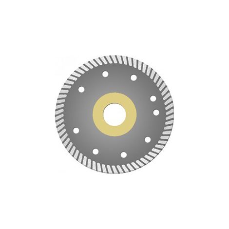 Disque diamant standard turbo fin TPFS - Disque diamant standard turbo fin TPFS Ø 125 mm