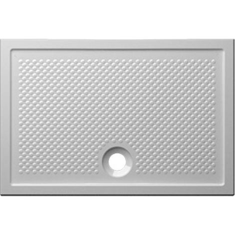 Ceramica Globo – Receveur de douche à encastrer 80x120 cm DV120BI – Céramique blanche avec traitement antibactérien – Surface antidérapante – Capacité de vidange 30 l/m (1/6)