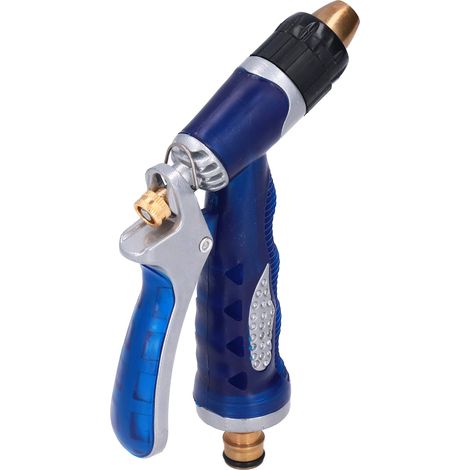 Pulvérisateur de tuyau d'arrosage en PVC portative, buse d'eau et laiton pour jardinage à domicile, espace vert pub (1/5)