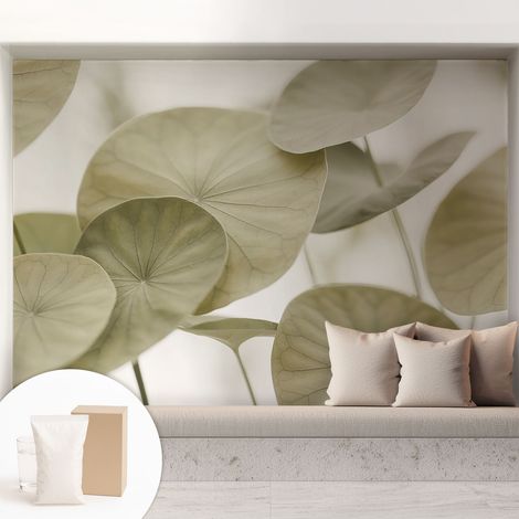 Carta Da Parati Non Tessuto - Decorazione Da Muro - Traspirante - Con Motivo - Per Camera Da Letto Cucina Eleganza naturale 208x146 cm (1/5)