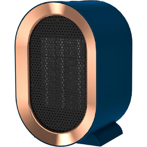 AIPERQ Electric Space Heater,1200W Energy Efficient Space Heaters for Indoor Use, Intelligent thermostat, Two-speed Adjustment Heater Fan for Office,Overheating Protection, Tip-Over Protection  Blue (1/5)