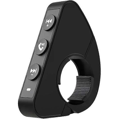 Contrôleur de guidon pour moto avec appels mains libres sans fil Bluetooth, télécommande, étanche, contrôleur multimédia pour guidon de vélo (1/5)