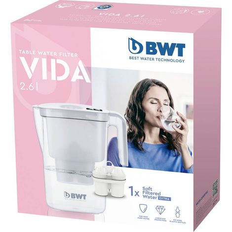 BWT VIDA 305497 Caraffa filtrante 2.6 l Bianco (1/2)