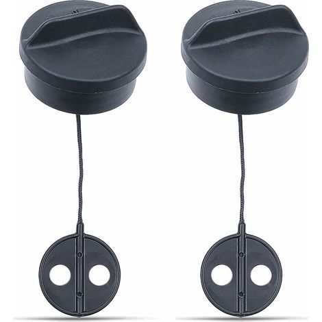 Tappo serbatoio carburante in 2 pezzi per STIHL FS38 FS45 FS55 FS56 FS80 FS81 FS85 FS88 FS120, tappo serbatoio carburante per decespugliatore AUMEL, tappo serbatoio carburante di ricambio, pezzi di ri