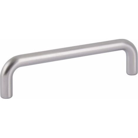 Manija de zamak níquel satinado de 64 mm