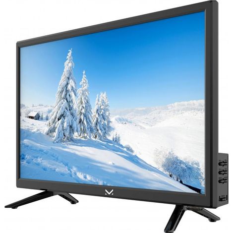 Majestic SM22 FHD V1 - Smart LED Full HD 22" VIDAA Fernseher, DVB-T/T2 DVB-S/S2, Wi-Fi, Duale AC/DC 12V Stromversorgung