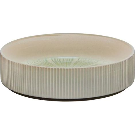 Lot de 6 Assiettes Creuses "Eva" 18cm Vert