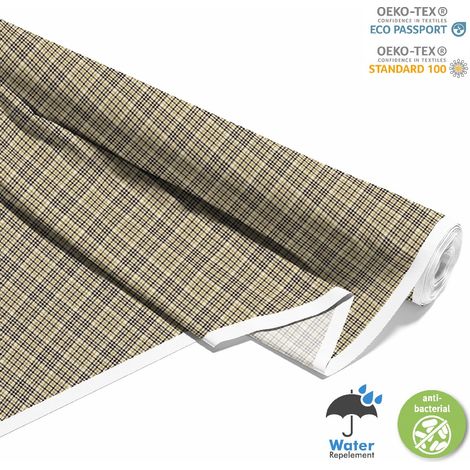 OUTDOOR DEKOSTOFFE OXFORD - Motiv kariert 4 I DX337-1