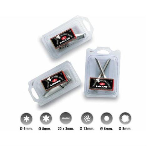 LACOR - DOUILLE INOX VARIEE P/6
