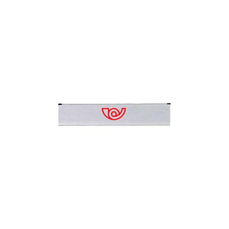LETTERE BTV MOD. 1 ALLUMINIO NATURALE 58x282 MM