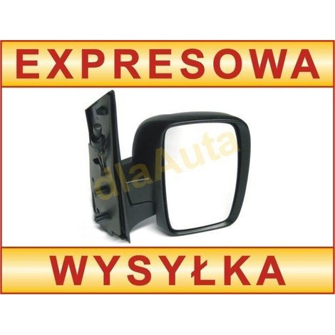 Fiat Scudo II 07-16 manueller Außenspiegel schwarz rechts (1/2)