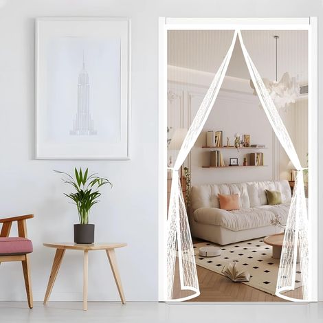 Moustiquaire Porte 102 x 108 cm Anti-Moustiques, Anti-Insectes (1/5)