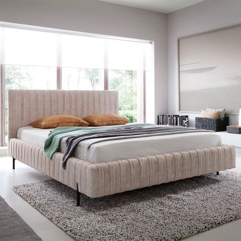Cama canapé 160x200 con somier Ori Beige (1/5)