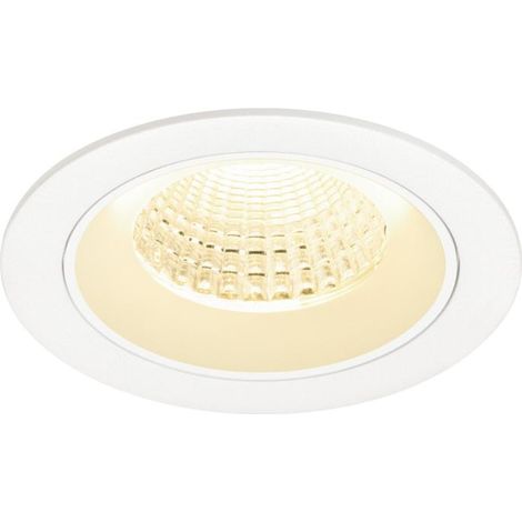 Encastré downlight NUMINOS® M intérieur 3000 K 55° IP20 rond blanc - SLV - 1009629