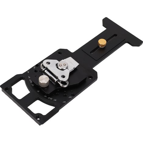 Carré de Rail de guidage réglable adapté à la scie à chenilles Festool -60 à 60 degrés multi-angle (1/2)