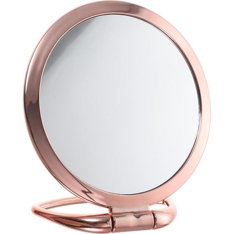 Miroir Maquillage Double Face Miroir De Poche Grossissant Pratique pour Voyages