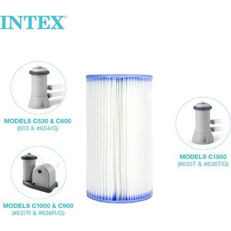 Cartouche de remplacement pour pompe de filtre de piscine Intex 29000 Easy Kit type A (1/4)
