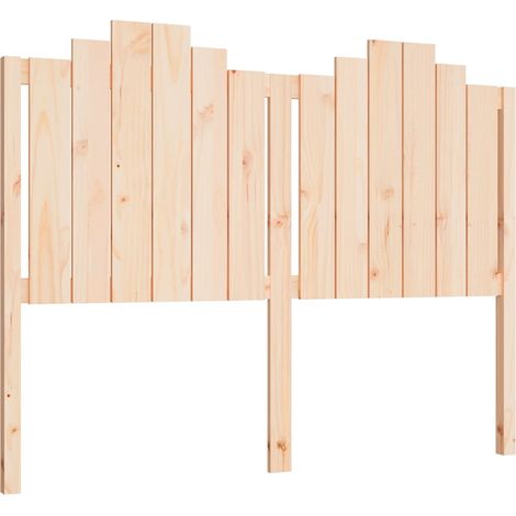 Maison Exclusive - Cabecero de cama madera maciza de pino 141x4x1 (1/5)