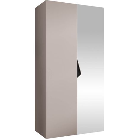 Armoire Hartford 623, Cachemire, 202x100x52cm, Portes d'armoire: Avec des charnières, Nombre d'étagères: 0 (1/5)