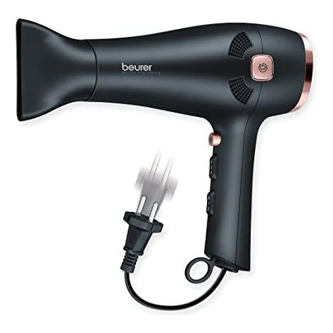 Beurer HC 55 Asciugacapelli 2000 W Ionizzazione Turbo 3 temperature 2 velocita' Diffusore Concentratore colore Nero (1/5)