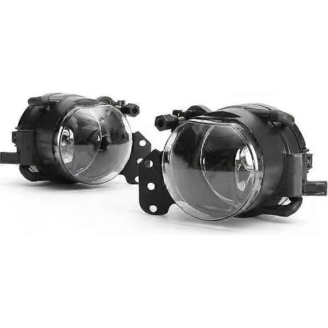 feux antibrouillard LED pour voiture, feux de jour (DRL) pour BMW E60 E90 E63 E46 323i 325i 525i 2003 2004 2005 2006 2007 2008 (1/5)