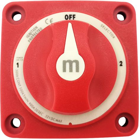 300A power switch for marine, yacht, and RV use car battery disconnect switch Blue Ocean M system retrofit switch - three-position switch - switch (1/3)