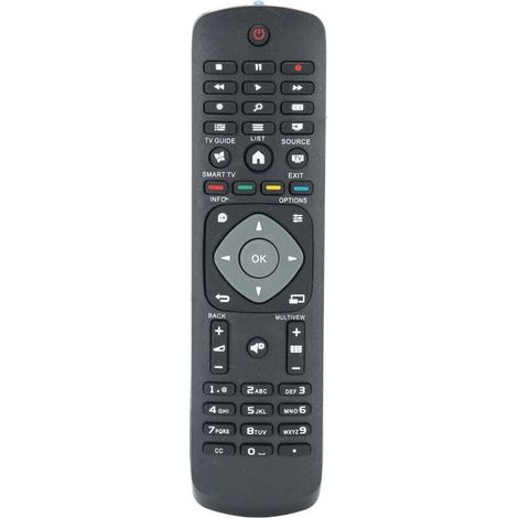 Universal replacement remote control for Philips LCD smart TVs
