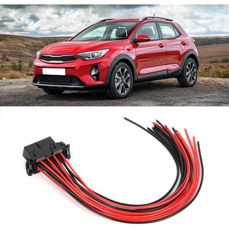 Adaptateur d'extension OBD2 16 broches mâle avec ouverture femelle pour câble compatible Kia (1/5)